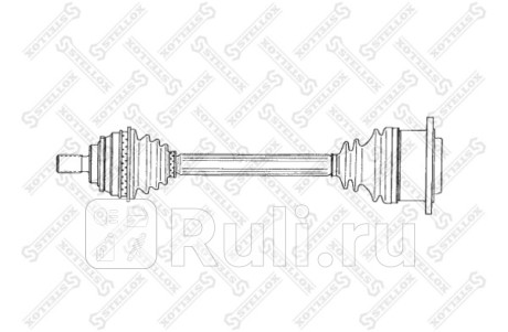 Привод передний 510mm abs, 20579 vw sharan 1.8t 2.0 1.9tdi 2.8 96- STELLOX 158 1768-SX  для Разные, STELLOX, 158 1768-SX