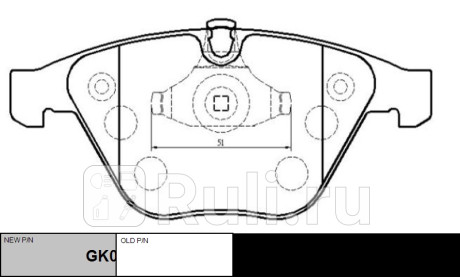 Колодки тормозные bmw 3 2005-2013 пер. \ gk0009 (ckb-9) CTR GK0009  для прочие 2, CTR, GK0009