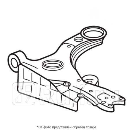 Рычаг передний нижний левый! nissan qashqai j10 07- STELLOX 54-00288A-SX  для Разные, STELLOX, 54-00288A-SX