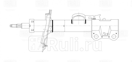 Амортизатор geely atlas 18- 1.8i/2.4i перед. прав. trialli TRIALLI AG 30356  для прочие 2, TRIALLI, AG 30356