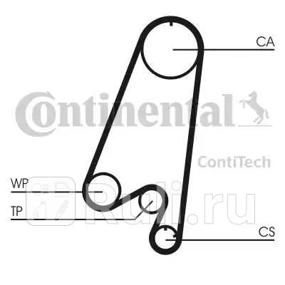 CT910K1 - Комплект грм (CONTITECH) Chevrolet Spark M200 (2005-2009) для Chevrolet Spark M200 (2005-2009), CONTITECH, CT910K1