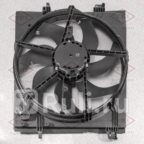Вентилятор радиатора nissan qashqai 14- TATSUMI TGE1008  для Разные, TATSUMI, TGE1008