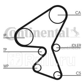 CT1092WP1 - Комплект грм (CONTITECH) Citroen Berlingo (2008-2012) для Citroen Berlingo B9 (2008-2012), CONTITECH, CT1092WP1