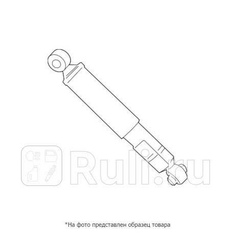 BKSA0016 - Амортизатор подвески задний (1 шт.) (BAIKOR) BMW E36 (1990-2000) для BMW 3 E36 (1990-2000), BAIKOR, BKSA0016