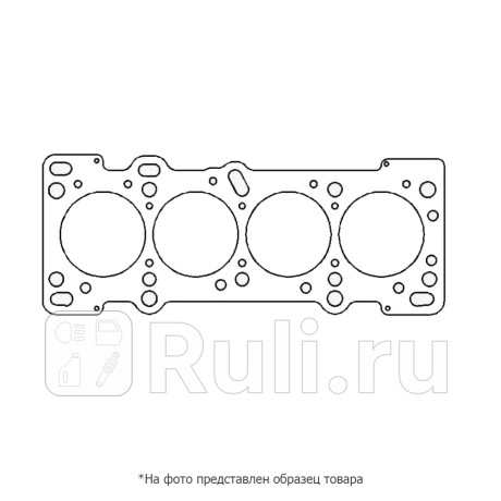 Прокладка гбц (0.7mm) (x2) bmw 5 (e60) 4.4 n62 b44a 03- STELLOX 11-25383-SX  для Разные, STELLOX, 11-25383-SX