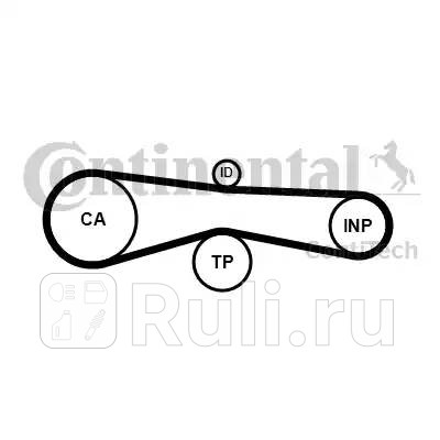 CT1131K1 - Комплект грм (CONTITECH) Audi A4 B8 (2007-2011) для Audi A4 B8 (2007-2011), CONTITECH, CT1131K1