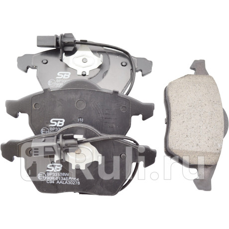 Колодки тормозные передние audi a4 (b5-b7), a6 (c5-c6), vw passat (3b_) bp33188w SB Nagamochi BP33188W  для прочие 2, SB Nagamochi, BP33188W