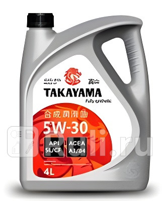 Масло моторное takayama 5w-30 a3/b4 sl/cf 4л 605522 TAKAYAMA 605522  для прочие 2, TAKAYAMA, 605522