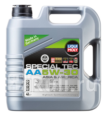 Нс-синт. мот.масло special tec aa 5w-30 sp gf-6a (4л) (7516) 7616 LIQUI MOLY 7616  для прочие 2, LIQUI MOLY, 7616