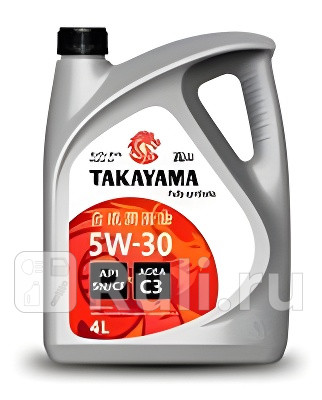 Масло моторное takayama 5w-30 c3 sn/cf 4л 605523 TAKAYAMA 605523  для прочие 2, TAKAYAMA, 605523