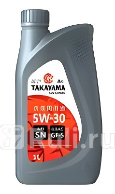 Масло моторное takayama 5w-30 gf-5 sn 1л 605551 TAKAYAMA 605551  для прочие 2, TAKAYAMA, 605551