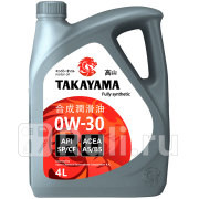 Масло takayama 0/30 api sp/сf, acea a5/b5 синтетическое пластик 4 л TAKAYAMA 322786  для прочие 2, TAKAYAMA, 322786