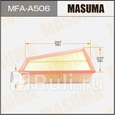 Фильтр воздушный ford mondeo iv 07-14, galaxy ii 06-15, s-max 06-14, volvo s80 07-10 masuma MASUMA MFA-A506  для прочие 2, MASUMA, MFA-A506