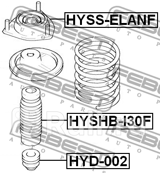 Опора амортизатора hyss-elanf FEBEST HYSS-ELANF  для прочие 2, FEBEST, HYSS-ELANF