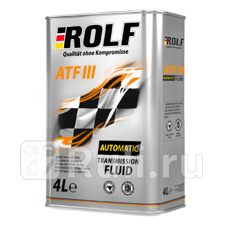 Масло rolf atf iii d dexron 4 л ROLF 322245  для прочие 2, ROLF, 322245