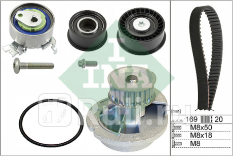 530007831 - Комплект грм (INA) Opel Vectra B (1995-2002) для Opel Vectra B (1995-2002), INA, 530007831