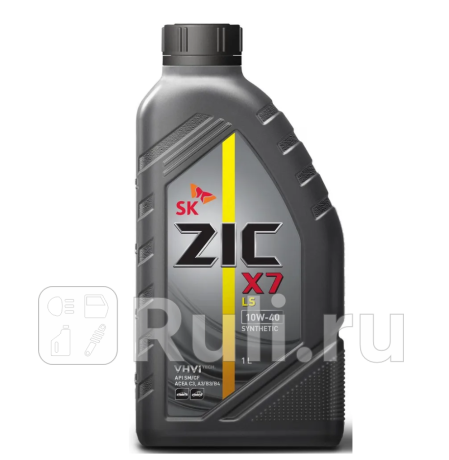 Масло моторное синтетическое zic x7 ls 10w-40 1л 132620 ZIC 132620  для прочие 2, ZIC, 132620