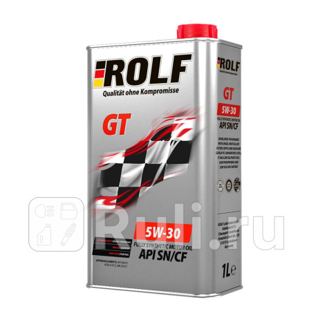 Масло моторное rolf gt 5w-30 c3 sn/cf 1л (металл) 322233 ROLF 322233  для прочие 2, ROLF, 322233