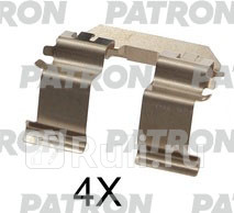 Комплект монтажный тормозных колодок дисковых mercedes: m-class 98-05, 00-05 PATRON PSRK1229  для Разные, PATRON, PSRK1229