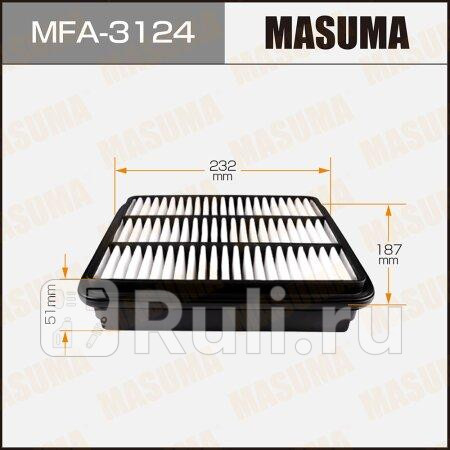 Фильтр воздушный mitsubishi galant 93-, pajero pinin 00- masuma MASUMA MFA-3124  для прочие 2, MASUMA, MFA-3124