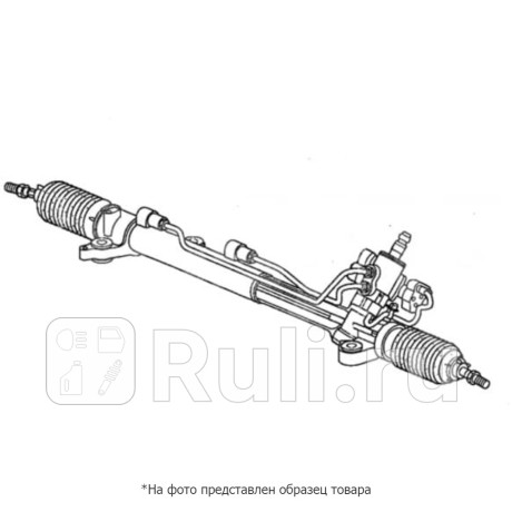 Рейка рулевая под э у с тягами, 48001-jd90b nissan qashqai x-trail, renault koleos 07- STELLOX 31-37318-SX  для Разные, STELLOX, 31-37318-SX