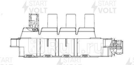 Катушка зажигания bmw 3 e36 (93-)/3 e46 (98-) 1.6i/1.9i (sc 26181) STARTVOLT SC 26181  для прочие 2, STARTVOLT, SC 26181