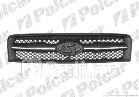 404705 - Решетка радиатора (Polcar) Hyundai Tucson 1 (2004-2010) для Hyundai Tucson 1 (2004-2010), Polcar, 404705