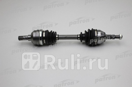 Полуось передняя левая 33x612x53x34 opel: astra h 04-, astra h gtc 05-, astra h универсал 04- PATRON PDS0200  для Разные, PATRON, PDS0200