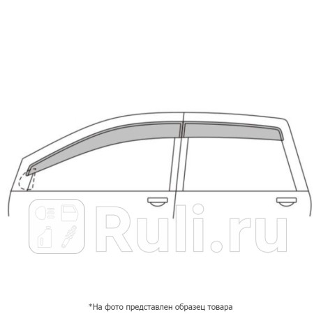 REINWV1254 - Дефлекторы окон (REIN) Changan UNI-V (2022-2023) для Changan UNI-V (2022-2023), REIN, REINWV1254