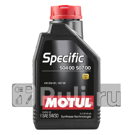 Масло motul specific vw 504.00/507.00 5/30 1 л MOTUL 106374  для прочие 2, MOTUL, 106374