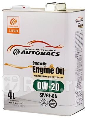 Масло моторное autobacs engine oil 0w-20 sp gf-6 4л a00032424 AUTOBACS A00032424  для прочие 2, AUTOBACS, A00032424