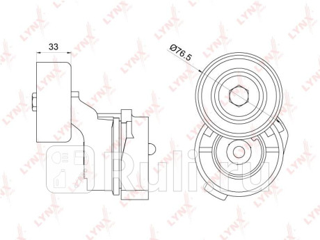 Натяжитель ремня pt-3220 LYNXAUTO PT-3220  для прочие 2, LYNXAUTO, PT-3220