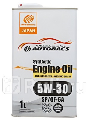 Масло моторное autobacs engine oil 5w-30 sp gf-6 1л a00032427 AUTOBACS A00032427  для прочие 2, AUTOBACS, A00032427