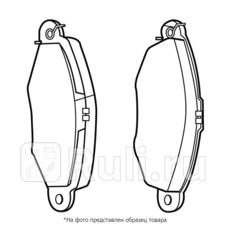 Колодки тормозные дисковые hyundai solaris, kia rio iii (старый арт. ckkh-80) gk1414 CTR GK1414  для прочие 2, CTR, GK1414