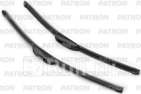 Щетки стеклоочистителя 53см + 51см к-кт плоская hook  только под короткий крюк 9x3 bmw   ford   vag PATRON PWB510-FS  для Разные, PATRON, PWB510-FS
