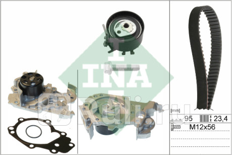 530019530 - Комплект грм (INA) Renault Clio 3 рестайлинг (2009-2011) для Renault Clio 3 (2009-2011) рестайлинг, INA, 530019530